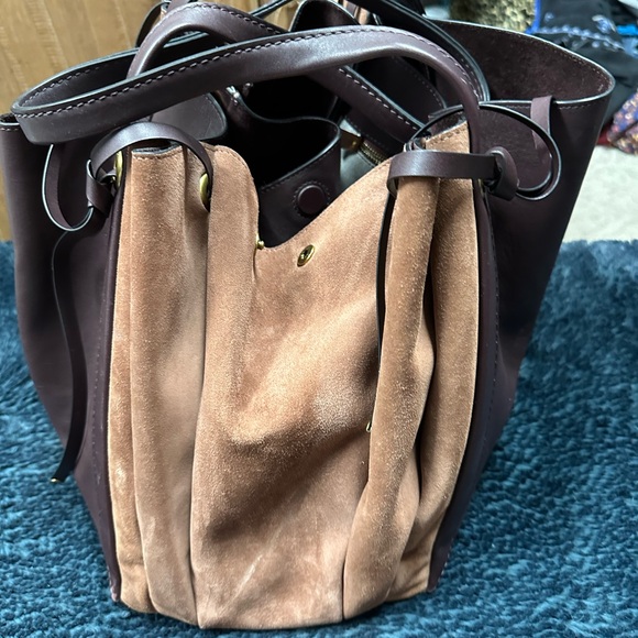 Huge Coach bag. Leather and suede - Picture 9 of 9